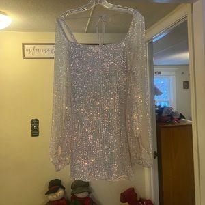 Lucy in the sky dress. Worn once, size 0